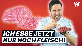 Carnivore Diät Überraschende Ergebnisse Besser für die Gesundheit Vorteile vs Nachteile [upl. by Matland125]