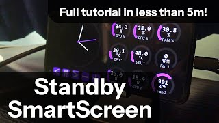 Novodo Standby SmartScreen setup tutorial [upl. by Ardeha]