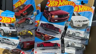 Lamley Unboxing Hot Wheels 2024 International D Case [upl. by Pegma]