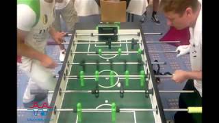 Foosball Final Frederic Collignon BEL VS Marco Bertelli ITA  Hannover 2012 [upl. by Nileek]