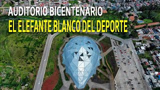 Auditorio de Bicentenario el elefante blanco del deporte en Morelia [upl. by Yeslaehc]