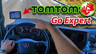 Tom Tom Go EXPERT 2021 ⁉ Como se usa un GPS para CAMIONES  Review  Laurs Garage [upl. by Reilamag]