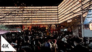 【4K】Walking through the Shinjuku Hanazono Shrine Festival  Tokyo Japan [upl. by Myrtie]