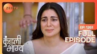 Preeta हुई pregnant  Kundali Bhagya  Full Ep 1261  Zee TV  10 Jun 2022 [upl. by Ahseyi]