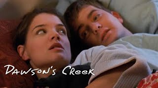 Joey And Pacey Are Forced To Share A Bed  Dawsons Creek [upl. by Ayanej]