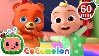 Wally and JJs Looby Loo Dance Off 🎵  CoComelon  BRAND NEW JJs Animal Time  Animals for Kids [upl. by Eversole408]