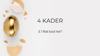 4kader PinCode 6e editie 31 Wat kost het [upl. by Sldney]