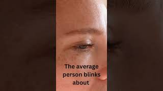 The Average Times A Person Blinks In A Minute [upl. by Burrton721]