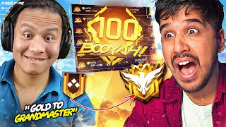 100 Streak Challenge By Amit Bhai 😵 Free Fire Max  Tonde Gamer [upl. by Atnoek]