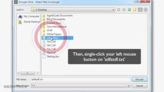 Encrypting and Decrypting Files with EncryptStick [upl. by Pardew666]