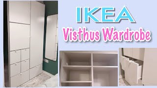 We Built the IKEA Visthus Wardrobe  KC Mum Life [upl. by Sakovich]