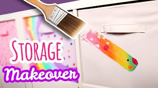 Giving My Storage Bins a Makeover [upl. by Zampino]