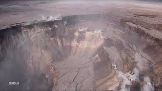 Kīlauea Volcano — UAS Survey of Halema‘uma‘u Crater Rim [upl. by Mendelsohn]