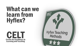 What can we learn from Hyflex course design [upl. by Anoit]