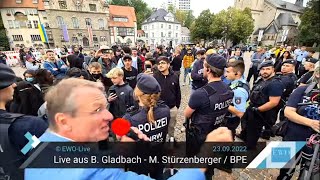 Live aus Bergisch Gladbach  Michael Stürzenberger BPE [upl. by Bluh548]