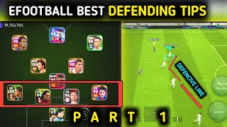 Best Defending tips in efootball  defending tricks  efootball 2024 mobile  efootball defending [upl. by Gadmann]