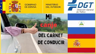 Mi experiencia HOMOLOGANDO el carnet de conducir en España  siendo de Nicaragua [upl. by Hindu782]