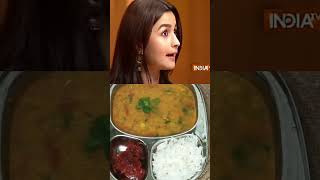 Alia Bhatt favourite food dal chawal  shorts viral food recipe dalchawal [upl. by Silecara]