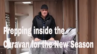 Prepping inside the Caravan for the New season [upl. by Tymon]