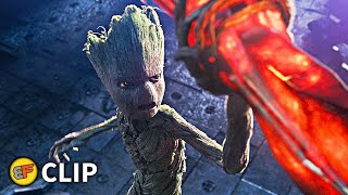 Making Stormbreaker  Groot Lifts Thors Axe  Avengers Infinity War 2018 IMAX Movie Clip HD 4K [upl. by Silden874]