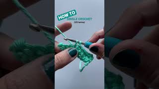 How to SINGLE CROCHET [upl. by Atinomar]