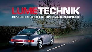 Porsche 964 LumeTechnik LED Headlights  RPM Technik [upl. by Mcdade]