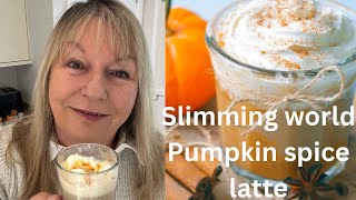 Slimming world Pumpkin Spice Latte [upl. by Harmonie]