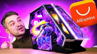 ENDLICH Wir testen den AliExpress Gaming PC… GamingSchrott [upl. by Ynaffik944]