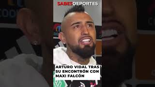 🥊ARTURO VIDAL y su encontrón con MAXI FALCÓN colocolo arturovidal maxifalcon [upl. by Annanhoj]