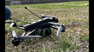 20 mile flight iflight Helion 10quot with an Upgrade Energy Dark Lithium Amprius 6s3p 12000mAh battery [upl. by Yruoc29]