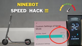 Segway Ninebot Speed Hack  Unlock 32 KMH StepbyStep Tutorial [upl. by Kiraa]