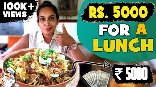 5000 Rupees For A Lunch 😵  Most Expensive Restaurant In Trivandrum 😋  Villa Maya Review [upl. by Isman]