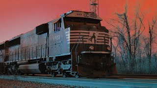 Railfanning Norfolk Southern Abrams Yard Including switching power moves and drone footage [upl. by Aixela1]