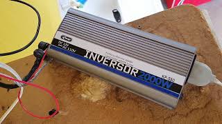 Inversor Knup 12v para 110v 2000w é bom [upl. by Adas]