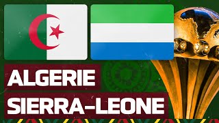 🔴🎥 🇩🇿 🇸🇱 Match LiveDirect  ALGERIE  SIERRA LEONE  LES CHAMPIONS DAFRIQUE EN LICE   CAN 2022 [upl. by Maida]