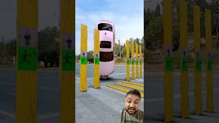 Hamare paas Hai 3D animation car kaise Road Cross Karti Hai animtion animationdesk shorts [upl. by Alleira]