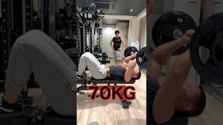 三頭筋の強さを確かめた！＃shorts＃gym [upl. by Cleopatre723]