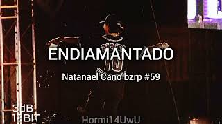 Natanael Cano  Endiamantado bzrp 59 letra [upl. by Latty]