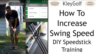 How To Increase Swing Speed  DIY Speed Stick Overspeed Training  Pt 1  Overview amp Build [upl. by Nautna]