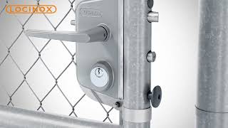 Locinox  LUKYJ5 Swing Gate Lock [upl. by Annet]