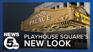 Playhouse Square unveils designs for new marquees for theaters [upl. by Aneloj]