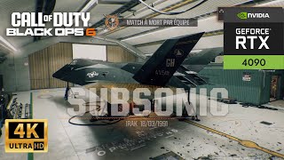 Subsonic  Call of Duty Black Ops 6  Carte Multijoueur  4K 60FPS  RTX 4090 Ultra Settings [upl. by Devine952]