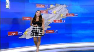 LBCI Newsطقس السبت ماطر مع انخفاض في الحرارة [upl. by Beetner]