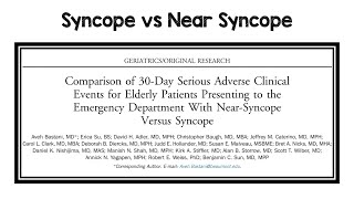 Syncope vs Near Syncope [upl. by Enigroeg]