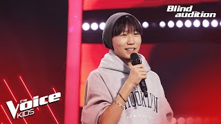 ChinguunE  quotUntil I Found Youquot  Blind Audition  The Voice Kids Mongolia 2024 [upl. by Varhol676]