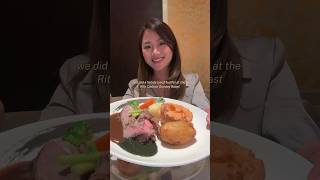 Sunday Roast  Ritz Carlton Kuala Lumpur [upl. by Anaiq476]