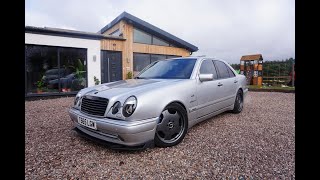 E55 AMG W210 ACCELERATION STRAIGHT PIPED REVIEW THE LAST OF THE BADBOY MERCS [upl. by Einamrej]