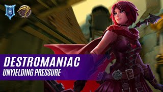 DestroManiac VORA PALADINS COMPETITIVE DIAMOND UNYIELDING PRESSURE [upl. by Catlee425]