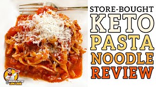 Keto PASTA NOODLE Review 🍝 The BEST StoreBought Low Carb Pasta [upl. by Adnahsal701]