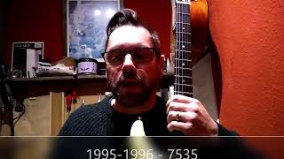 Patrick Eggle Guitars  serial numbers explained [upl. by Kcinimod]